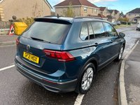 USED 2021 21 VOLKSWAGEN TIGUAN 1.5 TSI Life SUV 5dr Petrol Manual Euro 6 (s/s) (150 ps) 1 OWNER FROM NEW, ONLY 39849 MILES