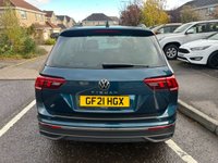 USED 2021 21 VOLKSWAGEN TIGUAN 1.5 TSI Life SUV 5dr Petrol Manual Euro 6 (s/s) (150 ps) 1 OWNER FROM NEW, ONLY 39849 MILES