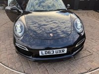 USED 2013 63 PORSCHE 911 3.8T 991 Turbo Coupe 2dr Petrol PDK 4WD Euro 5 (500 ps) 