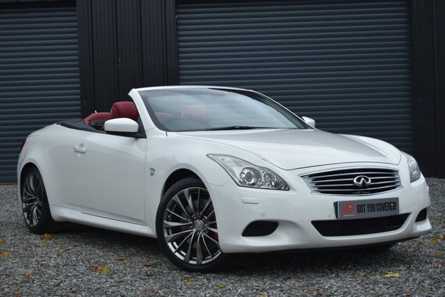 2012 12 Infiniti G 3.7 37 V6 GT Convertible 2dr Petrol Auto Euro 5 (320 ps)