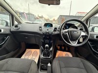 USED 2015 15 FORD FIESTA 1.25 Zetec Euro 5 5dr Â£35 TAX+MOT MAY 2027+ULEZ FREE