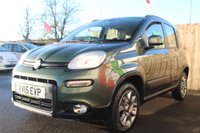 USED 2015 15 FIAT PANDA 1.3 MultiJet 4x4 Hatchback 5dr Diesel Manual Euro 5 (s/s) (75 bhp) WINTER PACK--TUSCANY GREEN--5 SEATER