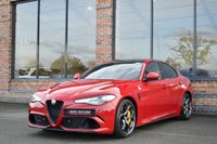 USED 2021 71 ALFA ROMEO GIULIA 2.9 V6 Bi-Turbo Quadrifoglio Saloon 4dr Petrol GPF Auto Euro 6 (s/s) (510 ps) AKRAPOVIC / CARBON ROOF / FASH