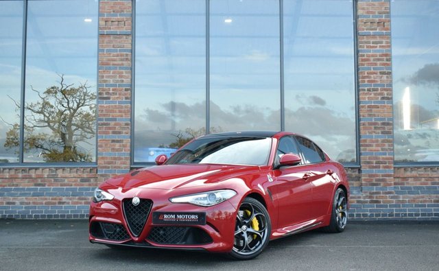 2021 71 Alfa Romeo Giulia 2.9 V6 Bi-Turbo Quadrifoglio Saloon 4dr Petrol GPF Auto Euro 6 (s/s) (510 ps)