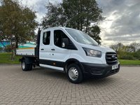 USED 2022 71 FORD TRANSIT 2.0 350 EcoBlue Leader Double Cab Tipper 4dr Diesel Manual RWD L3 Euro 6 (s/s) (130 ps) 2 keys, FSH, 7 seats, DAB, tow-bar