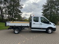 USED 2022 71 FORD TRANSIT 2.0 350 EcoBlue Leader Double Cab Tipper 4dr Diesel Manual RWD L3 Euro 6 (s/s) (130 ps) 2 keys, FSH, 7 seats, DAB, tow-bar