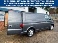 USED 2021 71 VOLKSWAGEN TRANSPORTER 2.0 TDI T28 SWB HIGHLINE 6SPD 150BHP WITH AIRCON METALLIC GREY   