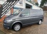 USED 2021 71 VOLKSWAGEN TRANSPORTER 2.0 TDI T28 SWB HIGHLINE 6SPD 150BHP WITH AIRCON METALLIC GREY   