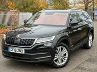 USED 2018 18 SKODA KODIAQ 1.4 TSI ACT SE L SUV 5dr Petrol DSG 4WD Euro 6 (s/s) (7 Seat) (150 ps) ULEZ+1OFN+STUNNING+FSH+RC+NAV+2KEYS