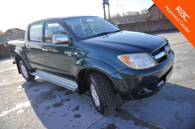 2006 56 Toyota HI-Lux 2.5 D-4D HL3 Pickup 4dr Diesel Manual 4WD (102 bhp)