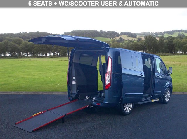 View our Ford Tourneo Custom 2.0 320 EcoBlue Titanium Minibus Double Cab 5dr Diesel Auto L1 Euro 6 (s/s) (130 ps)
