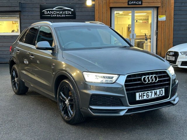 2017 67 Audi Q3 2.0 TDI S line Edition SUV 5dr Diesel Manual Euro 6 (s/s) (150 ps)