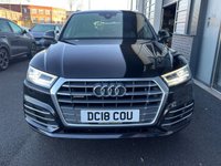 USED 2018 18 AUDI Q5 2.0 TDI 40 S line SUV 5dr Diesel S Tronic quattro Euro 6 (s/s) (190 ps) 