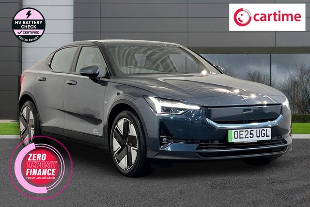 View our Polestar Polestar 2 Single Motor 82kWh Long Range Fastback 5dr Electric Auto RWD (299 ps) Panoramic Sunroof, Reverse Camera, Front  / Rear Parking Sensors, Android Auto / Apple CarPlay, Wireless Phone Charger