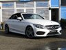 USED 2017 17 MERCEDES-BENZ C-CLASS 2.1 C220d AMG Line Cabriolet 2dr Diesel G-Tronic+ Euro 6 (s/s) (170 ps) Finished in POLAR WHITE with BLACK HEATED LEATHER. This Mercedes C-Class Cabriolet is a superbly refined and beautifully finished convertible. Elegant styling makes it stand out, plus you get some great sophisticated convertible touches. Buy today and beat the summer price rise. Features include, Heated Leather, Sat Nav, Rear View Camera, Airscarf, Park Sensors, B/Tooth, Alloys and much more. Dealer Serviced at 13584 miles, 29471 miles, 44539 miles and at 62647 miles.