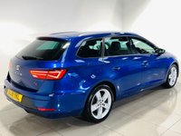 USED 2018 18 SEAT LEON 1.4 TSI FR Technology ST 5dr Petrol Manual Euro 6 (s/s) (125 ps) Apple CarPlay | Mystery Blue | Rear Parking Sensors | Sat Nav | Cruise Control