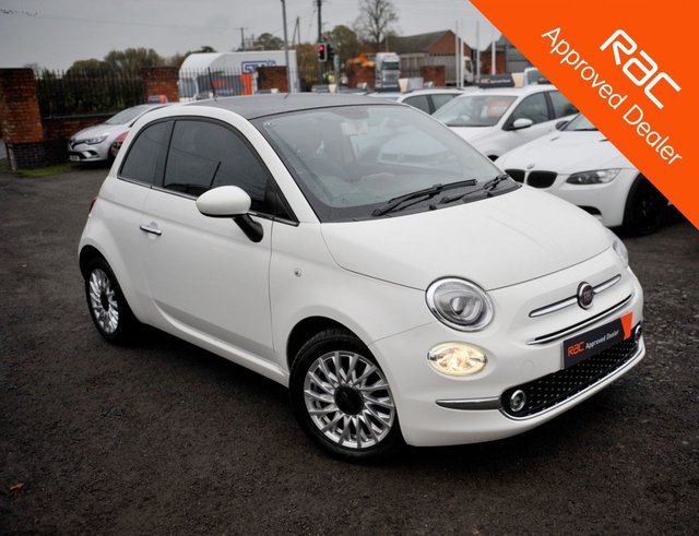2017 17 Fiat 500 1.2 Lounge Hatchback 3dr Petrol Dualogic Euro 6 (s/s) (69 bhp)