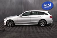 USED 2017 67 MERCEDES-BENZ C-CLASS 2.1 C220d AMG Line Estate 5dr Diesel G-Tronic+ Euro 6 (s/s) (170 ps) ONLY 48,419 MILES / ESTATE / HEATED LEATHER INTERIOR