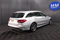USED 2017 67 MERCEDES-BENZ C-CLASS 2.1 C220d AMG Line Estate 5dr Diesel G-Tronic+ Euro 6 (s/s) (170 ps) ONLY 48,419 MILES / ESTATE / HEATED LEATHER INTERIOR
