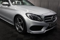 USED 2017 67 MERCEDES-BENZ C-CLASS 2.1 C220d AMG Line Estate 5dr Diesel G-Tronic+ Euro 6 (s/s) (170 ps) ONLY 48,419 MILES / ESTATE / HEATED LEATHER INTERIOR