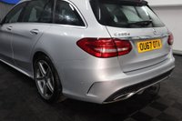 USED 2017 67 MERCEDES-BENZ C-CLASS 2.1 C220d AMG Line Estate 5dr Diesel G-Tronic+ Euro 6 (s/s) (170 ps) ONLY 48,419 MILES / ESTATE / HEATED LEATHER INTERIOR