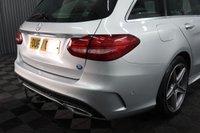 USED 2017 67 MERCEDES-BENZ C-CLASS 2.1 C220d AMG Line Estate 5dr Diesel G-Tronic+ Euro 6 (s/s) (170 ps) ONLY 48,419 MILES / ESTATE / HEATED LEATHER INTERIOR