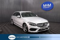 USED 2017 67 MERCEDES-BENZ C-CLASS 2.1 C220d AMG Line Estate 5dr Diesel G-Tronic+ Euro 6 (s/s) (170 ps) ONLY 48,419 MILES / ESTATE / HEATED LEATHER INTERIOR