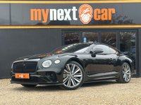USED 2022 22 BENTLEY CONTINENTAL 6.0 W12 GT Speed Coupe 2dr Petrol Auto 4WD Euro 6 (659 ps) VAT Qualifying + Full Bentley Service History and is Specified with some incredible Specification Including Carbon Ceramic Brakes with Black Painted Calipers (&Acirc;&pound;9,908.33) | Touring Specifiction | City Specification | Diamond Knurling Specification | Bentley Rotating Display | Front Seat Comfort Specification with Heated and Ventilated Massaging Seats | Bang & Olufson for Bentley Sound system | Digital TV Reception | Panoramic Glass Sunroof | Continental Blackline Specification