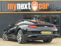 USED 2022 22 BENTLEY CONTINENTAL 6.0 W12 GT Speed Coupe 2dr Petrol Auto 4WD Euro 6 (659 ps) VAT Qualifying + Full Bentley Service History and is Specified with some incredible Specification Including Carbon Ceramic Brakes with Black Painted Calipers (&Acirc;&pound;9,908.33) | Touring Specifiction | City Specification | Diamond Knurling Specification | Bentley Rotating Display | Front Seat Comfort Specification with Heated and Ventilated Massaging Seats | Bang & Olufson for Bentley Sound system | Digital TV Reception | Panoramic Glass Sunroof | Continental Blackline Specification
