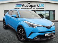 USED 2018 68 TOYOTA C-HR 1.8 VVT-h Design SUV 5dr Petrol Hybrid CVT Euro 6 (s/s) (122 ps) AWARD WINNING DEALERSHIP