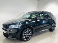 USED 2018 18 BMW X5 3.0 30d M Sport SUV 5dr Diesel Auto xDrive Euro 6 (s/s) (258 ps) Front / Rear Heated Seats | Digital Cockpit | Heated Steering Wheel | Harman / Kardon | Head Up Display | Ivory White Interior