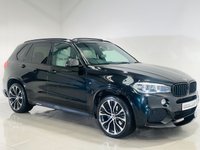 USED 2018 18 BMW X5 3.0 30d M Sport SUV 5dr Diesel Auto xDrive Euro 6 (s/s) (258 ps) Front / Rear Heated Seats | Digital Cockpit | Heated Steering Wheel | Harman / Kardon | Head Up Display | Ivory White Interior