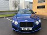 USED 2014 14 BENTLEY CONTINENTAL 4.0 V8 GT S Coupe 2d Auto 521 BHP-2 Former Keepers-Last Keeper Since Nov 2021-Finished In Moroccan Blue Metallic With Main Hide In Linen & Secondary Hide In Imperial Blue-Mulliner Driving Specification-Beluga Gloss Exterior Mirrors-21 Inch 7 Spoke Elegant Alloy Wheels-Dual Climate Control-Cruise Control-Mfsw-Dab Radio-Bluetooth-Satnav-Electric Memory Seats With Lumbar Support- 