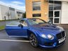 USED 2014 14 BENTLEY CONTINENTAL 4.0 V8 GT S Coupe 2d Auto 521 BHP-2 Former Keepers-Last Keeper Since Nov 2021-Finished In Moroccan Blue Metallic With Main Hide In Linen & Secondary Hide In Imperial Blue-Mulliner Driving Specification-Beluga Gloss Exterior Mirrors-21 Inch 7 Spoke Elegant Alloy Wheels-Dual Climate Control-Cruise Control-Mfsw-Dab Radio-Bluetooth-Satnav-Electric Memory Seats With Lumbar Support- 