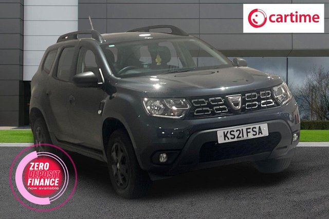 2021 Dacia Duster 1.0 TCe Essential SUV 5dr Bi Fuel Manual Euro 6 (s/s) (100 ps) 16In Steel Wheels, Adjustable Mirrors, Bluetooth, Air Conditioning, Heated Rear Window 2021 photo