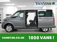 USED 2021 21 VOLKSWAGEN TRANSPORTER T32 2.0 BITDI 204 BHP SWB HIGHLINE DSG AUTO KOMBI 5 SEAT  1 OWNER | 5 SEATS | SAT NAV | DSG AUTO !