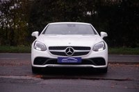 USED 2019 68 MERCEDES-BENZ SLC 1.6 SLC180 GPF AMG Line Convertible 2dr Petrol Manual Euro 6 (s/s) (156 ps) POLAR WHITE PAINTWORK + SAT NAV + DAB RADIO + BLUETOOTH
