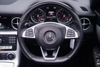 USED 2019 68 MERCEDES-BENZ SLC 1.6 SLC180 GPF AMG Line Convertible 2dr Petrol Manual Euro 6 (s/s) (156 ps) POLAR WHITE PAINTWORK + SAT NAV + DAB RADIO + BLUETOOTH