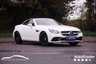 USED 2019 68 MERCEDES-BENZ SLC 1.6 SLC180 GPF AMG Line Convertible 2dr Petrol Manual Euro 6 (s/s) (156 ps) POLAR WHITE PAINTWORK + SAT NAV + DAB RADIO + BLUETOOTH