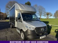 USED 2022 71 MERCEDES-BENZ SPRINTER 2.1 314Cdi 3.5t. Lwb 4.2m Curtainside Tail Lift, Air Con, Euro 6,140Bhp FREE Delivery | Finance | Part Ex |