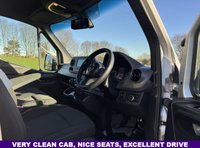 USED 2022 71 MERCEDES-BENZ SPRINTER 2.1 314Cdi 3.5t. Lwb 4.2m Curtainside Tail Lift, Air Con, Euro 6,140Bhp FREE Delivery | Finance | Part Ex |