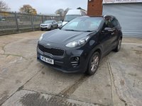 USED 2016 16 KIA SPORTAGE 1.7 CRDi 2 SUV 5dr Diesel Manual Euro 6 (s/s) (114 bhp) 6-Months Warranty included