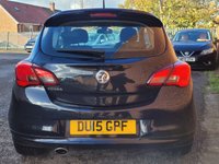 USED 2015 15 VAUXHALL CORSA 1.2i SRi VX Line Hatchback 3dr Petrol Manual Euro 6 (70 ps) LOW INSURANCE - GREAT SPEC