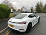 USED 2017 17 PORSCHE 718 CAYMAN 2.0T Coupe 2dr Petrol Manual Euro 6 (s/s) (300 ps)-Superb Example Finished In Pure White-3 Former Keepers-20 Inch Gloss Black Carrera S Alloy Wheels-6 Speed Manual-Front & Rear Park Assist-Electric Folding Mirrors-Bluetooth-Dab Radio-Climate Control-Half Black Leather/Alcantara Upholstery-This 718 Looks The Part. 