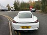 USED 2017 17 PORSCHE 718 CAYMAN 2.0T Coupe 2dr Petrol Manual Euro 6 (s/s) (300 ps)-Superb Example Finished In Pure White-3 Former Keepers-20 Inch Gloss Black Carrera S Alloy Wheels-6 Speed Manual-Front & Rear Park Assist-Electric Folding Mirrors-Bluetooth-Dab Radio-Climate Control-Half Black Leather/Alcantara Upholstery-This 718 Looks The Part. 