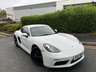 USED 2017 17 PORSCHE 718 CAYMAN 2.0T Coupe 2dr Petrol Manual Euro 6 (s/s) (300 ps)-Superb Example Finished In Pure White-3 Former Keepers-20 Inch Gloss Black Carrera S Alloy Wheels-6 Speed Manual-Front & Rear Park Assist-Electric Folding Mirrors-Bluetooth-Dab Radio-Climate Control-Half Black Leather/Alcantara Upholstery-This 718 Looks The Part. 