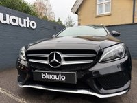 USED 2018 18 MERCEDES-BENZ C-CLASS 2.1 C220d AMG Line Estate 5dr Diesel G-Tronic+ Euro 6 (s/s) (170 ps) Dual zone climate control A/C, Black leather interior, Satellite navigation, Cruise control, Bluetooth, Voice control, USB input, Heated front seats, Paddleshift gears, Dynamic drive modes, Powered tailgate, Auto dimming rearview mirror, DAB radio, LED daytime running lights, Rear parking camera, Front & Rear parking sensors, Auto xenon headlights.