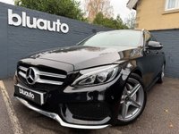 USED 2018 18 MERCEDES-BENZ C-CLASS 2.1 C220d AMG Line Estate 5dr Diesel G-Tronic+ Euro 6 (s/s) (170 ps) Dual zone climate control A/C, Black leather interior, Satellite navigation, Cruise control, Bluetooth, Voice control, USB input, Heated front seats, Paddleshift gears, Dynamic drive modes, Powered tailgate, Auto dimming rearview mirror, DAB radio, LED daytime running lights, Rear parking camera, Front & Rear parking sensors, Auto xenon headlights.