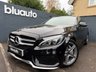USED 2018 18 MERCEDES-BENZ C-CLASS 2.1 C220d AMG Line Estate 5dr Diesel G-Tronic+ Euro 6 (s/s) (170 ps) Dual zone climate control A/C, Black leather interior, Satellite navigation, Cruise control, Bluetooth, Voice control, USB input, Heated front seats, Paddleshift gears, Dynamic drive modes, Powered tailgate, Auto dimming rearview mirror, DAB radio, LED daytime running lights, Rear parking camera, Front & Rear parking sensors, Auto xenon headlights.