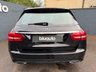 USED 2018 18 MERCEDES-BENZ C-CLASS 2.1 C220d AMG Line Estate 5dr Diesel G-Tronic+ Euro 6 (s/s) (170 ps) Dual zone climate control A/C, Black leather interior, Satellite navigation, Cruise control, Bluetooth, Voice control, USB input, Heated front seats, Paddleshift gears, Dynamic drive modes, Powered tailgate, Auto dimming rearview mirror, DAB radio, LED daytime running lights, Rear parking camera, Front & Rear parking sensors, Auto xenon headlights.